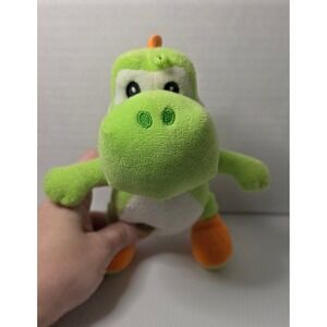 Super Mario Yoshi Plush Nintendo Basic Fun Green Dinosaur Stuffed Toy
